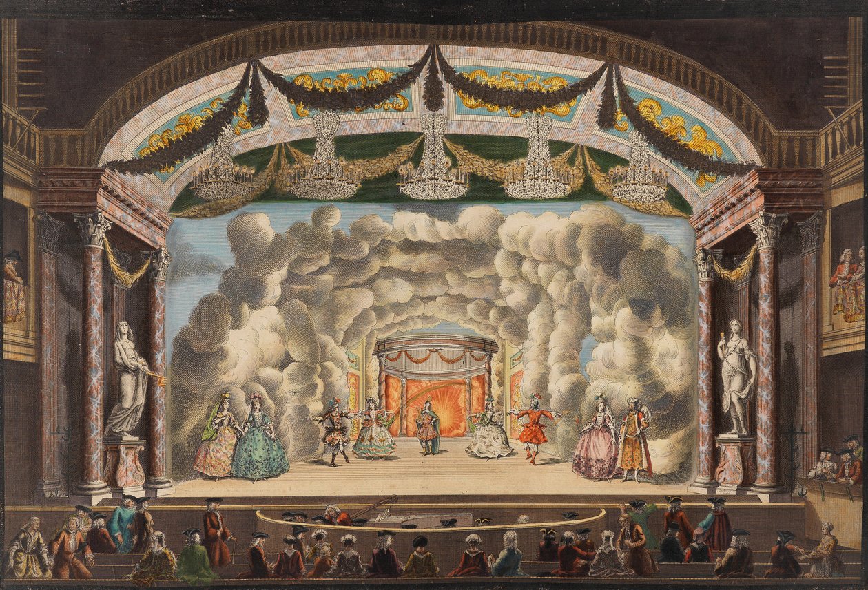 Imagem da mostra da espreitadela, ca 1770. de Unbekannt
