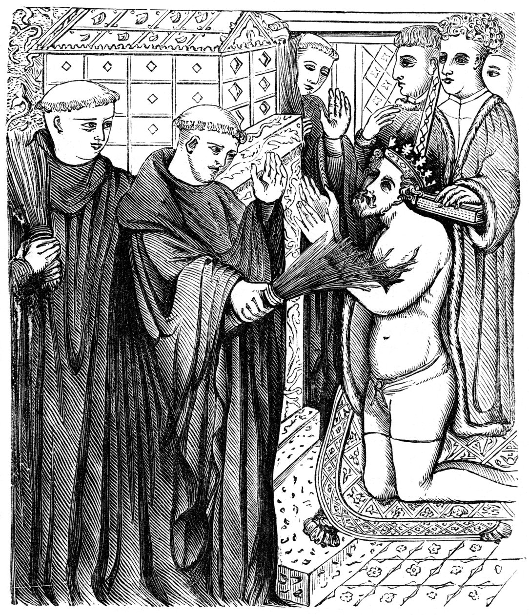 Penitência de Henrique diante do santuário de Thomas a Becket de Unbekannt