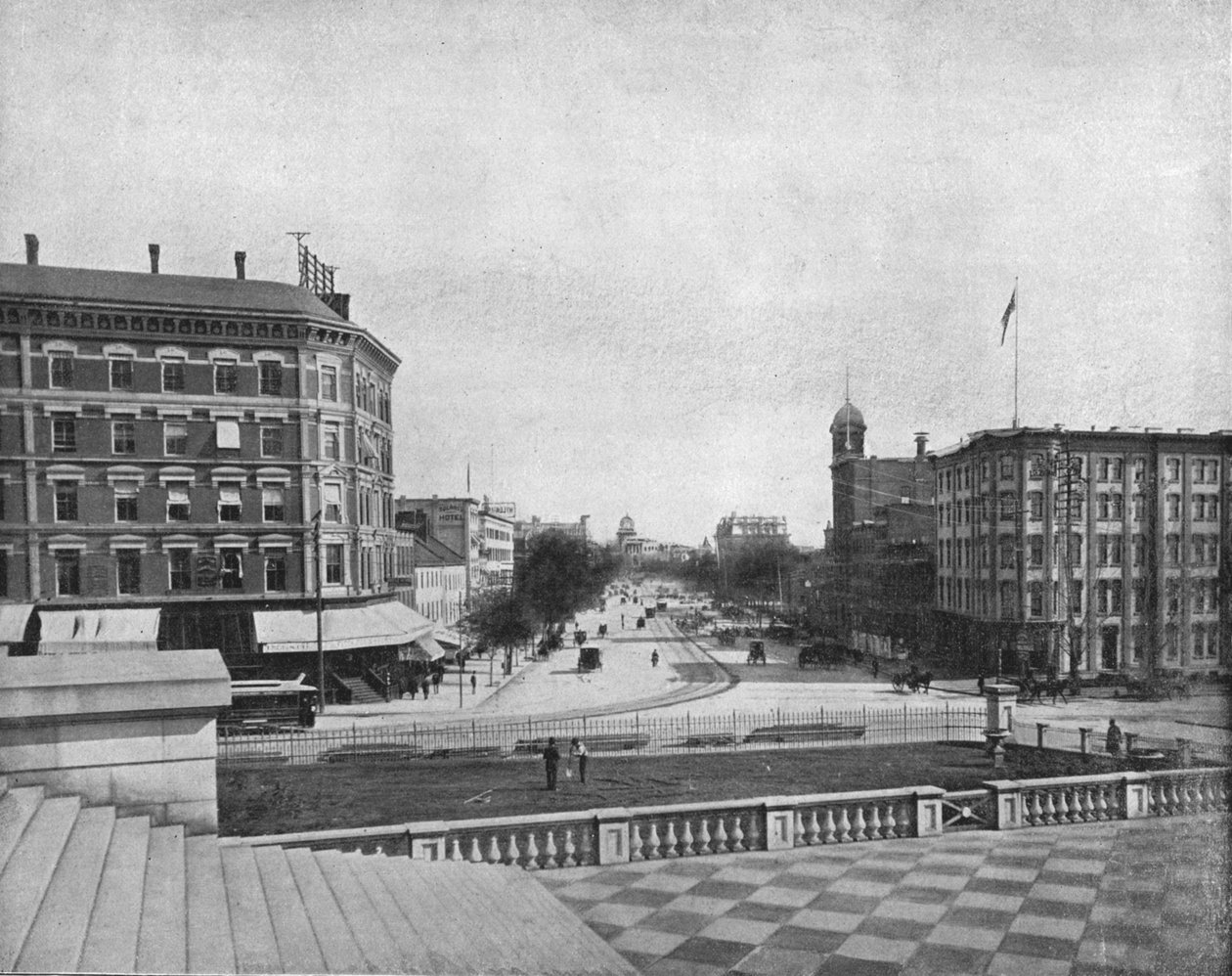 Pennsylvania Avenue, Washington DC, EUA, c1900. de Unbekannt
