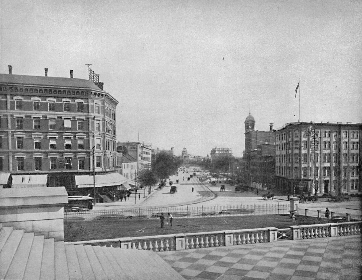 Avenida da Pensilvânia, Washington, DC, c1897. de Unbekannt
