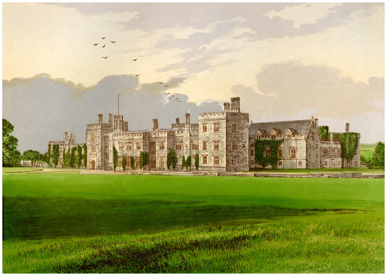 Castelo de Penshurst, Kent, Lord de Lisle e Dudley, c1880 de Unbekannt