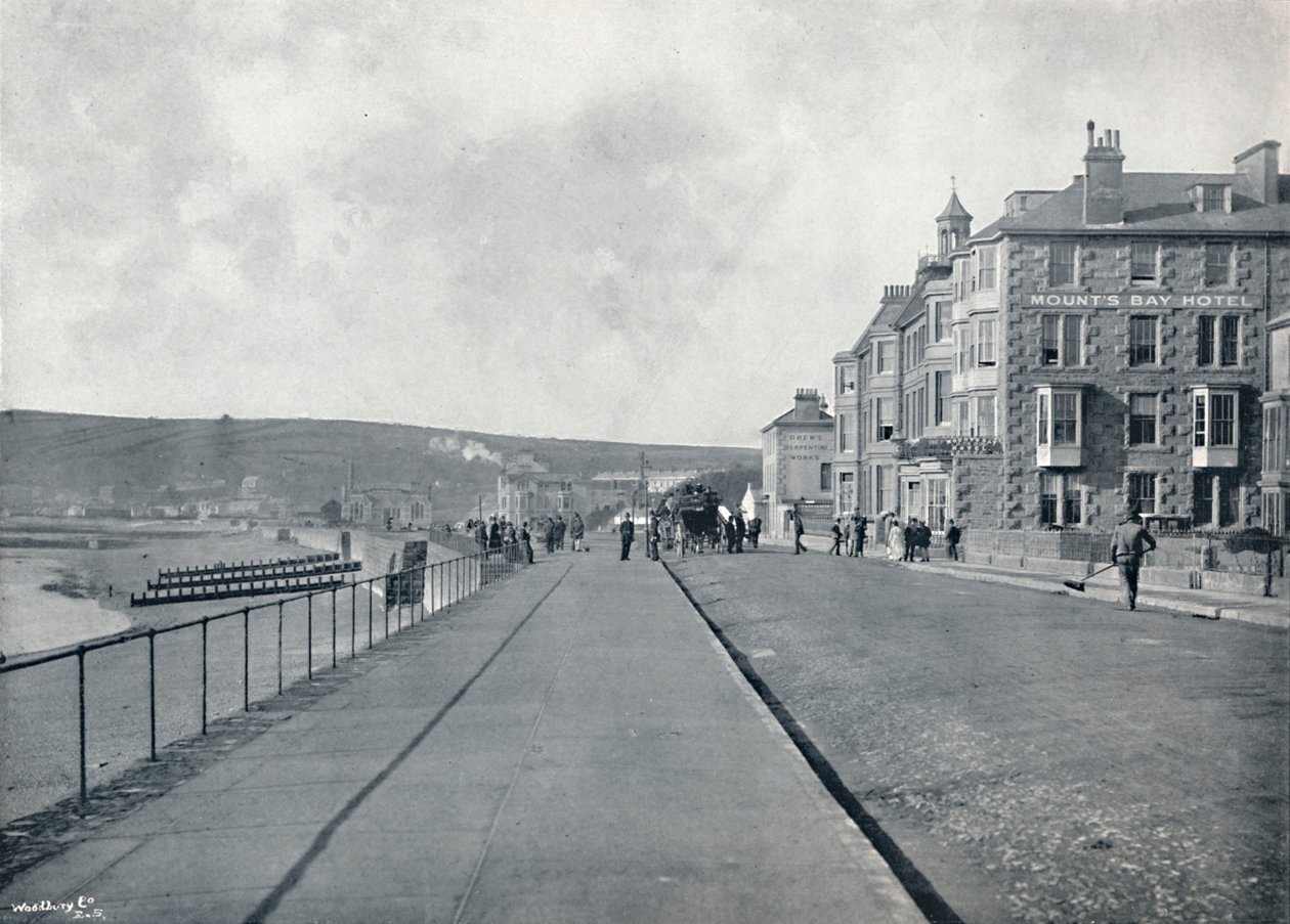Penzance - A Esplanada, 1895 de Unbekannt