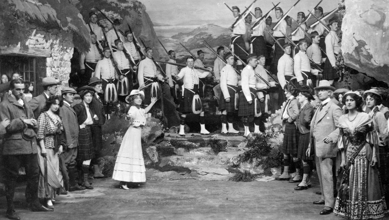 Desempenho de Gay Gordons, c1907 de Unbekannt
