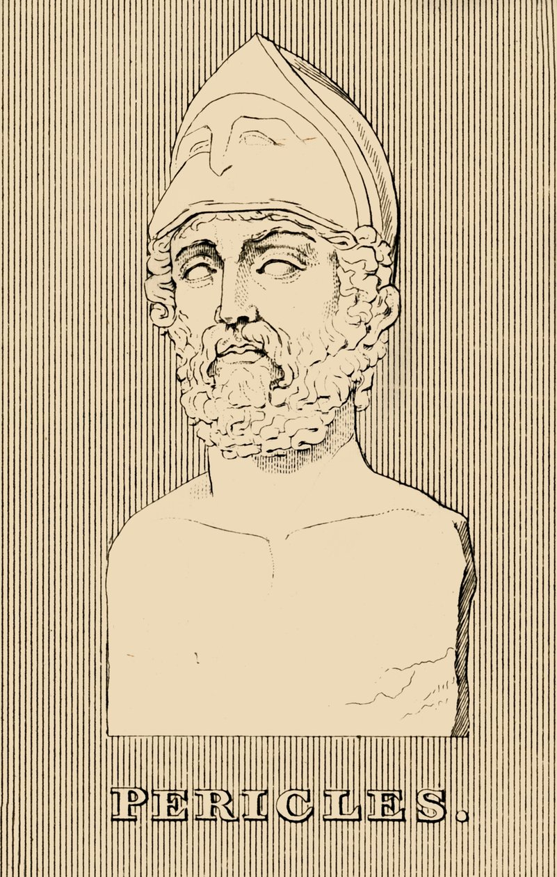 Péricles, c 495-429 aC, 1830. de Unbekannt