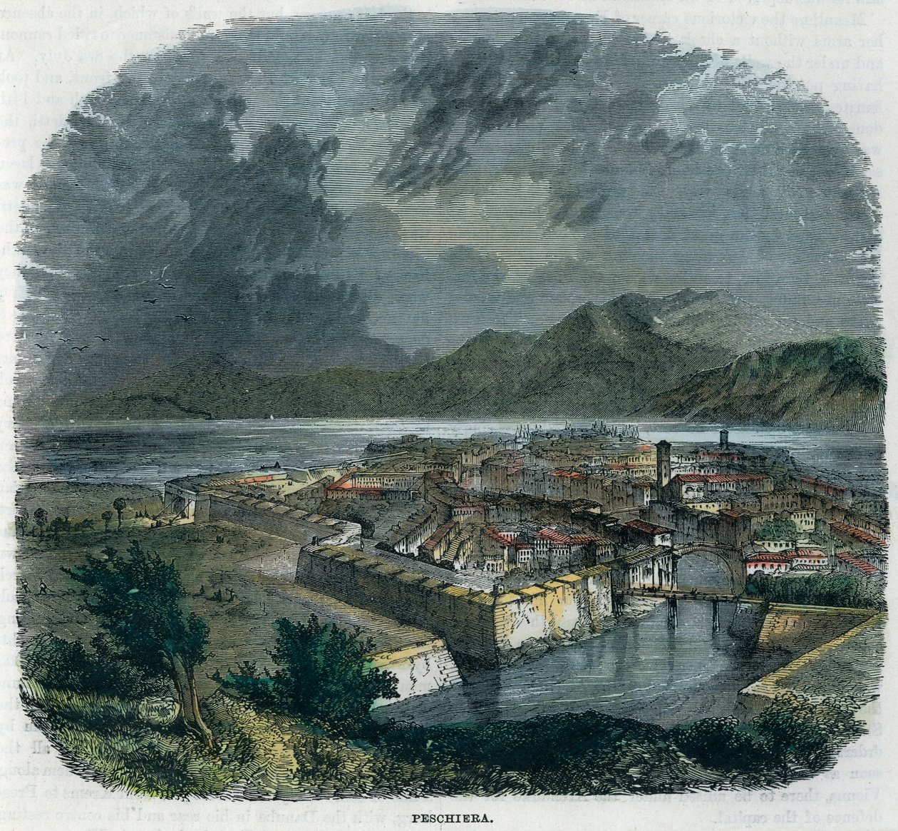 Peschiera del Garda, Itália, c1875 de Unbekannt