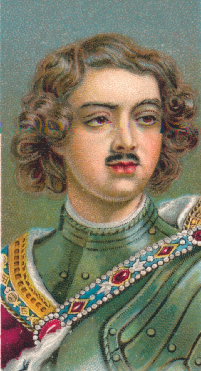 Pedro I, o Grande 1672-1725, Czar da Rússia, 1924 de Unbekannt
