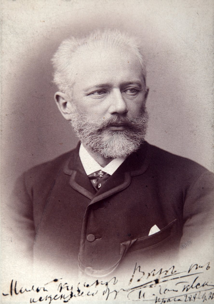 Peter Tchaikovsky, compositor russo, 1888 de Unbekannt