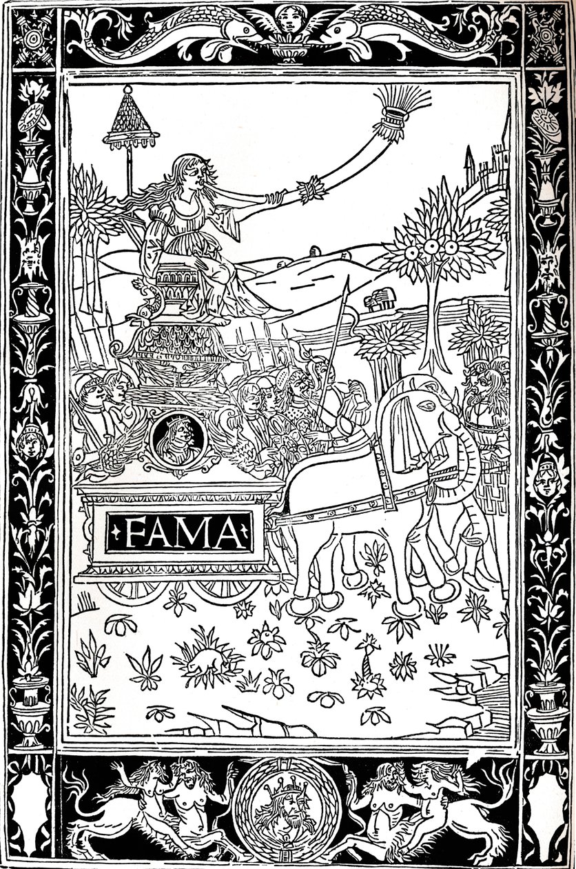 Petrarca: Triunfos, 1488, 1917 de Unbekannt