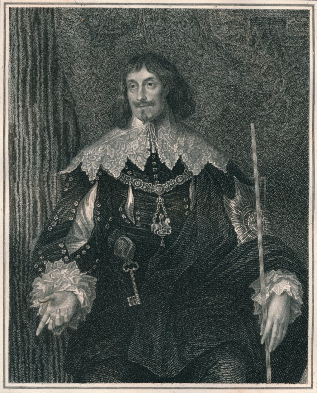 Philip Herbert, conde de Pembroke & Montgomery, c1630s, início do século XIX. de Unbekannt