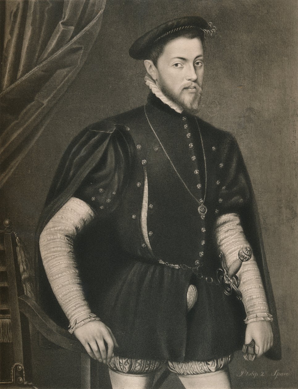 Filipe II da Espanha, século XVI, 1904 de Unbekannt