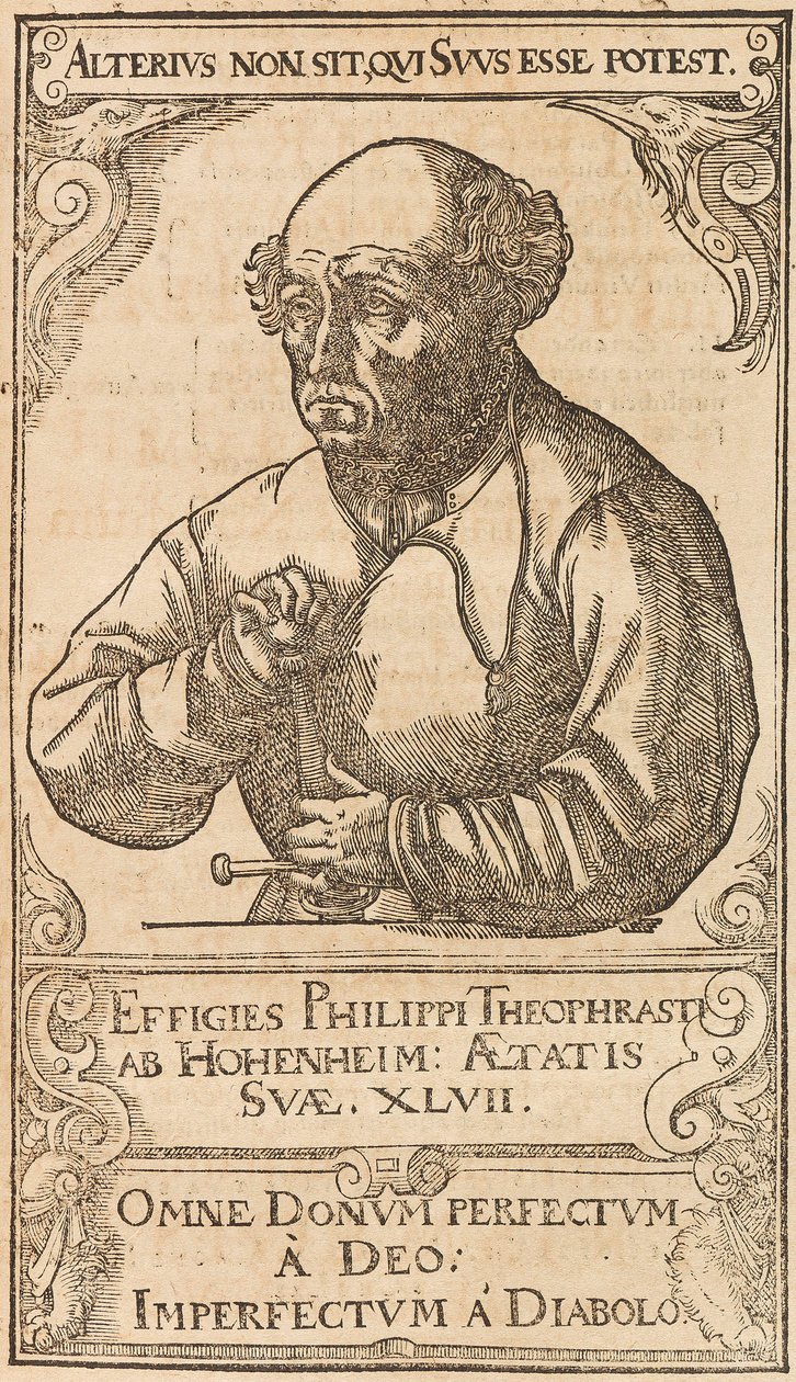 Philip Theophrastus Aureolus Bombastus de Hohenheim Paracelsus, 1589. de Unbekannt