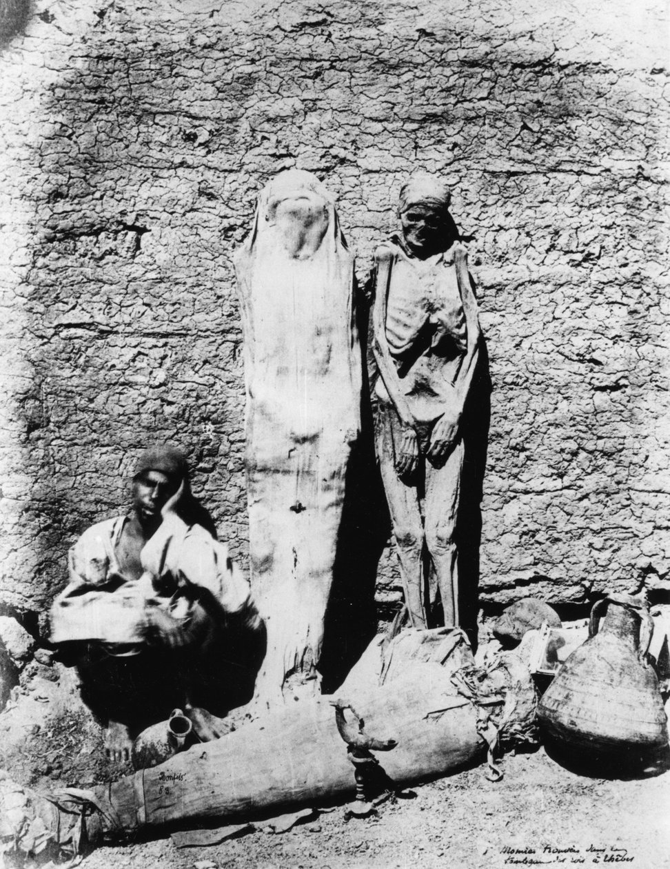 Fotografia de múmias, 1860 de Unbekannt