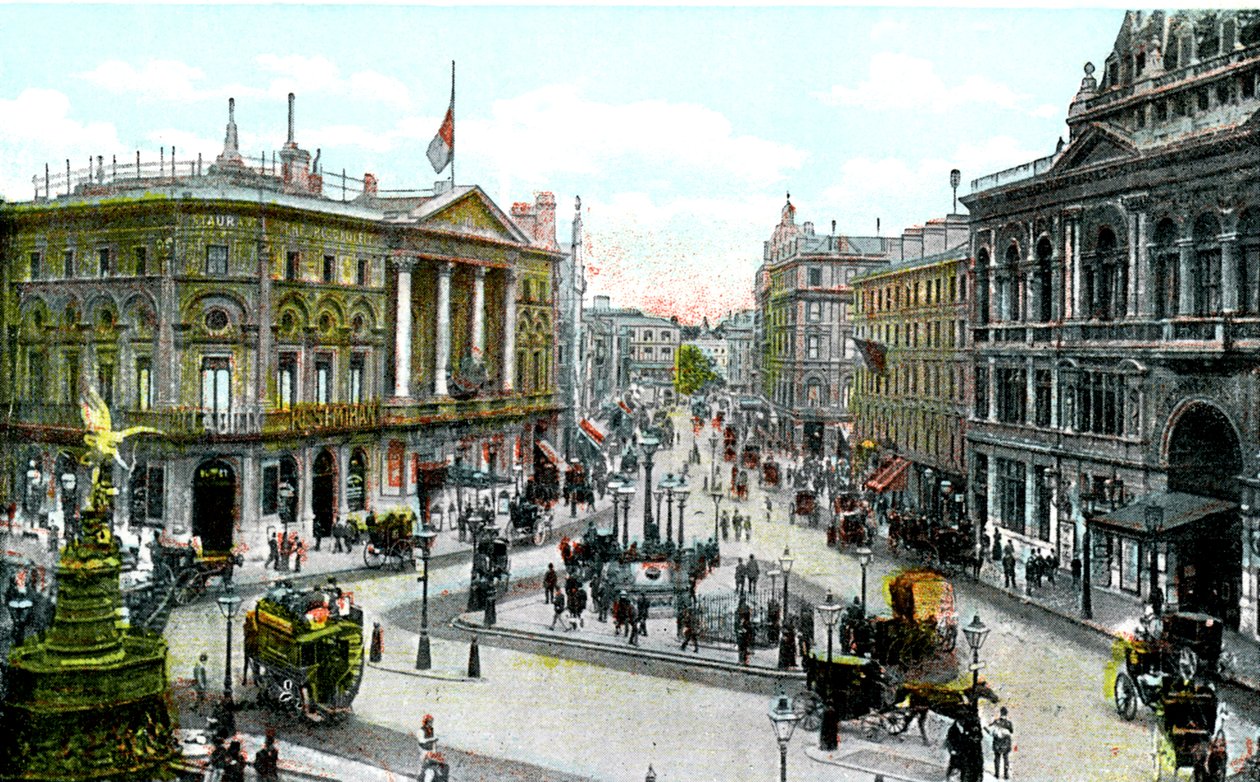 Piccadilly Circus, Londres, século 20 de Unbekannt