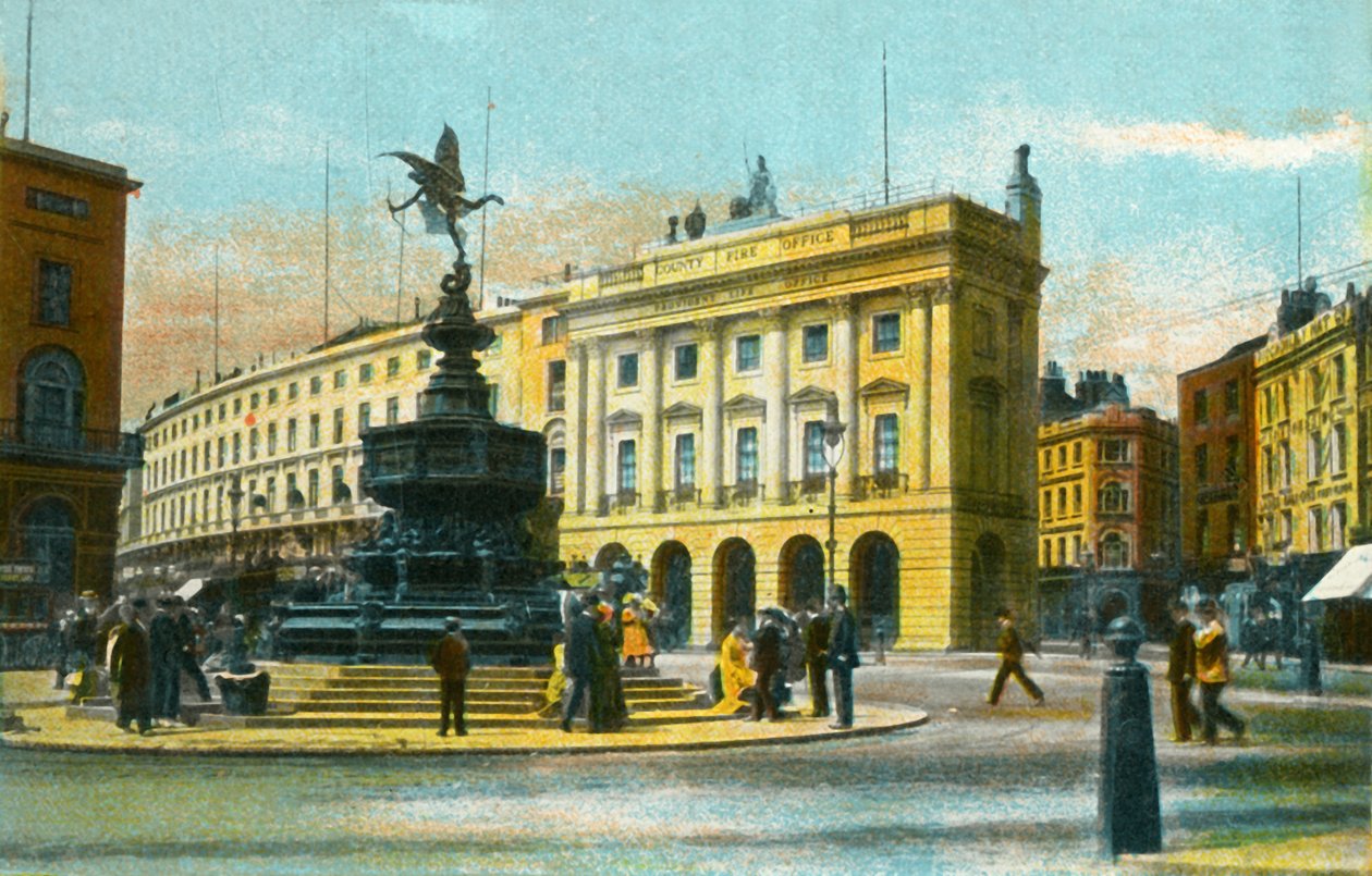Piccadilly Circus, Londres, c1910. de Unbekannt