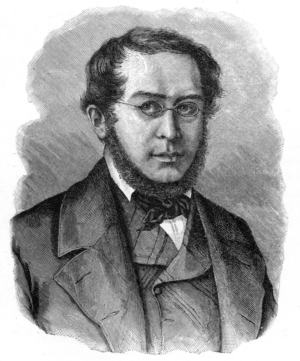 Pierre-Joseph Proudhon, filósofo político mutualista francês do século XIX, 1903 de Unbekannt