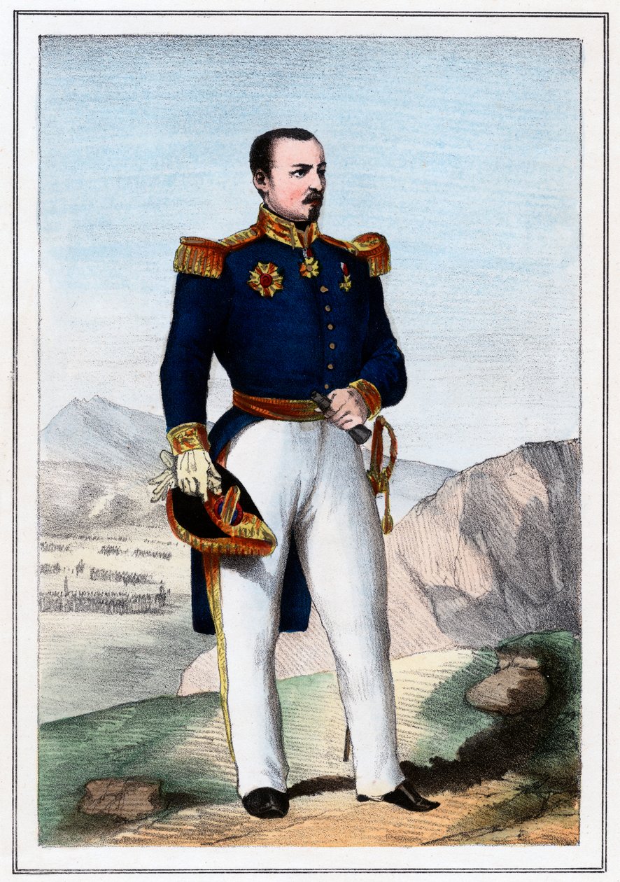 Pierre Francois Joseph Bosquet, soldado francês, 1857 de Unbekannt