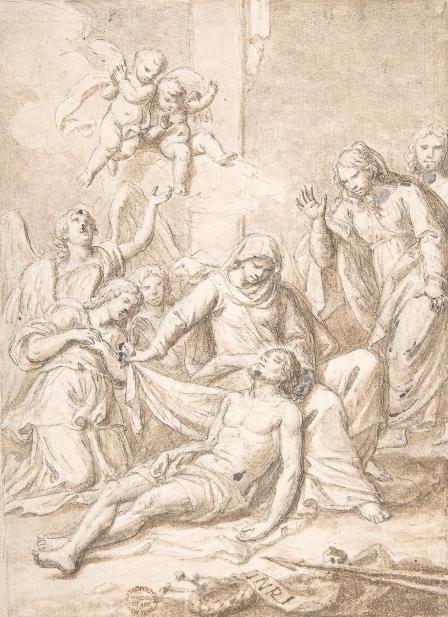 Pietá, século XVII. de Unbekannt