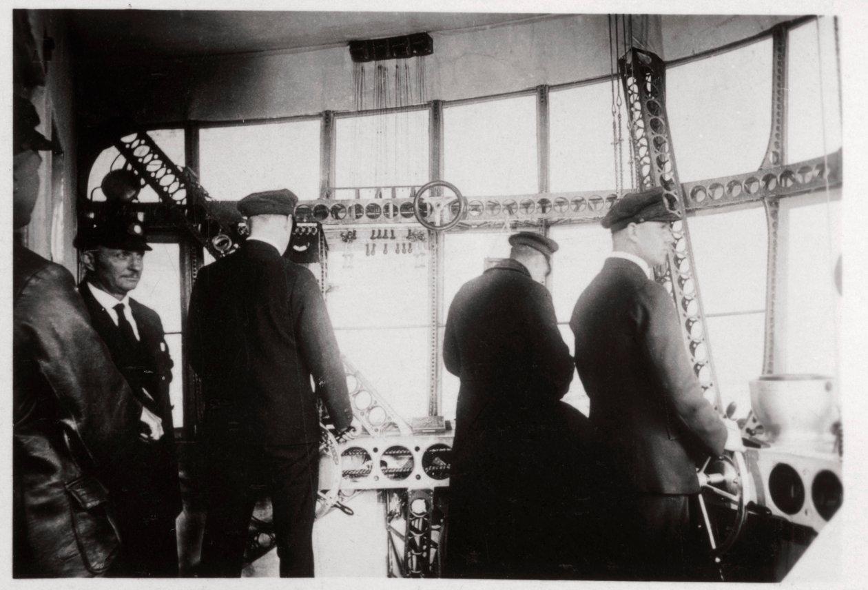Compartimento de pilotos, Zeppelin LZ 127 Graf Zeppelin, 1933 de Unbekannt