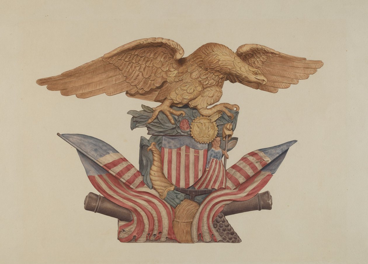 Pinheiro Ornamento Águia, 19351942. de Unbekannt