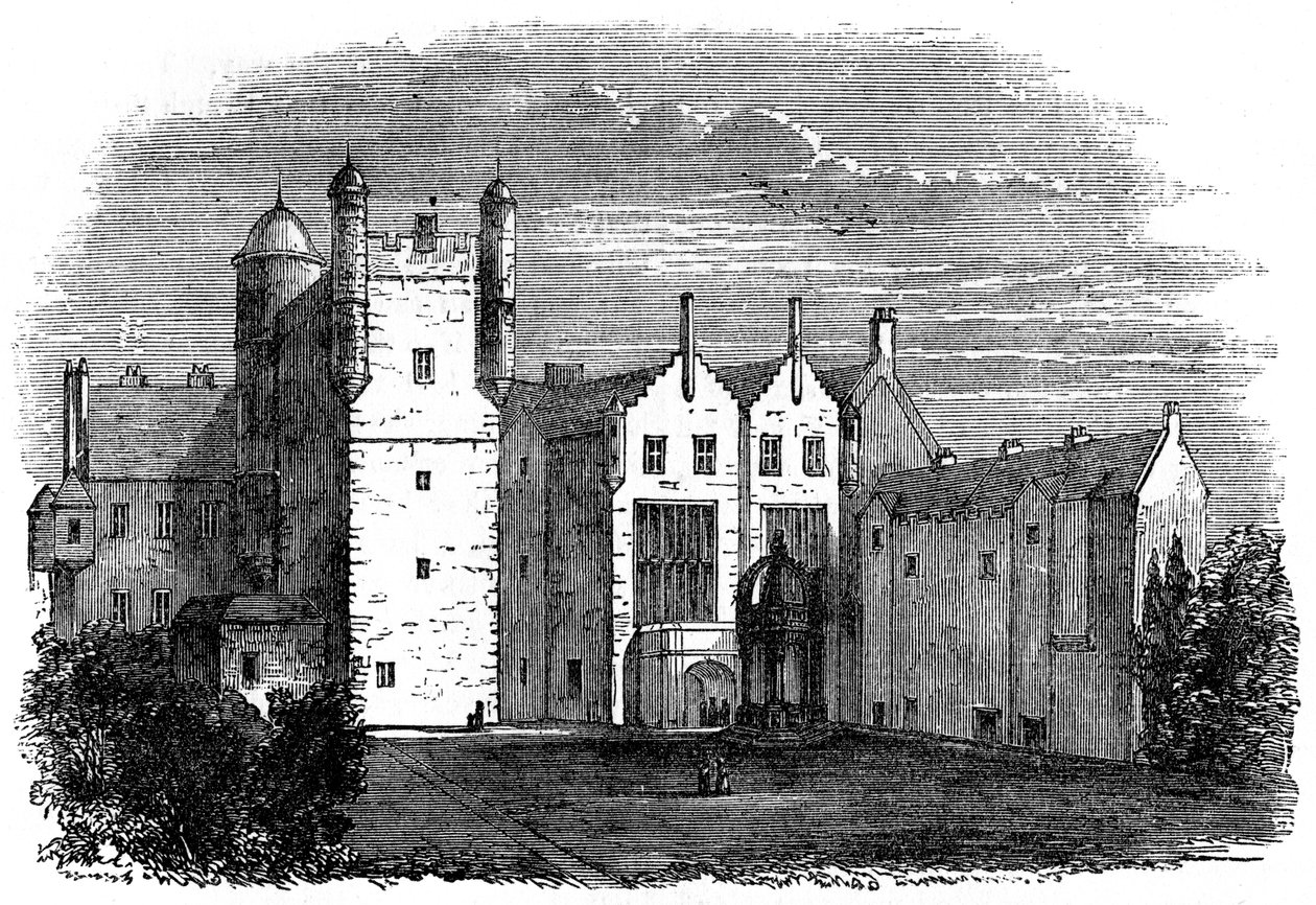 Pinkie House, Musselburgh, East Lothian, Escócia, século XVIII século XIX de Unbekannt