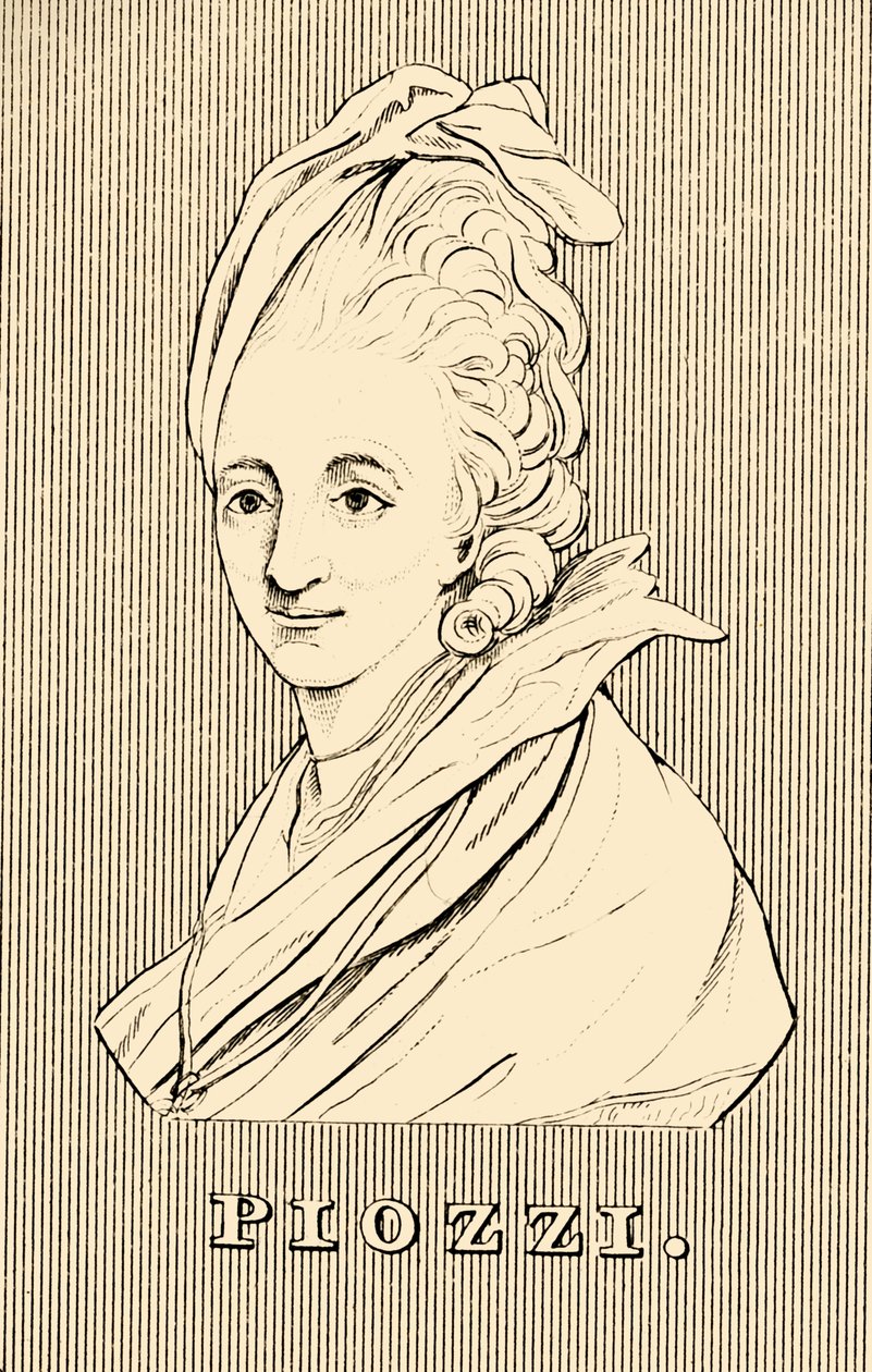 Piozzi, 1741-1821, 1830. de Unbekannt