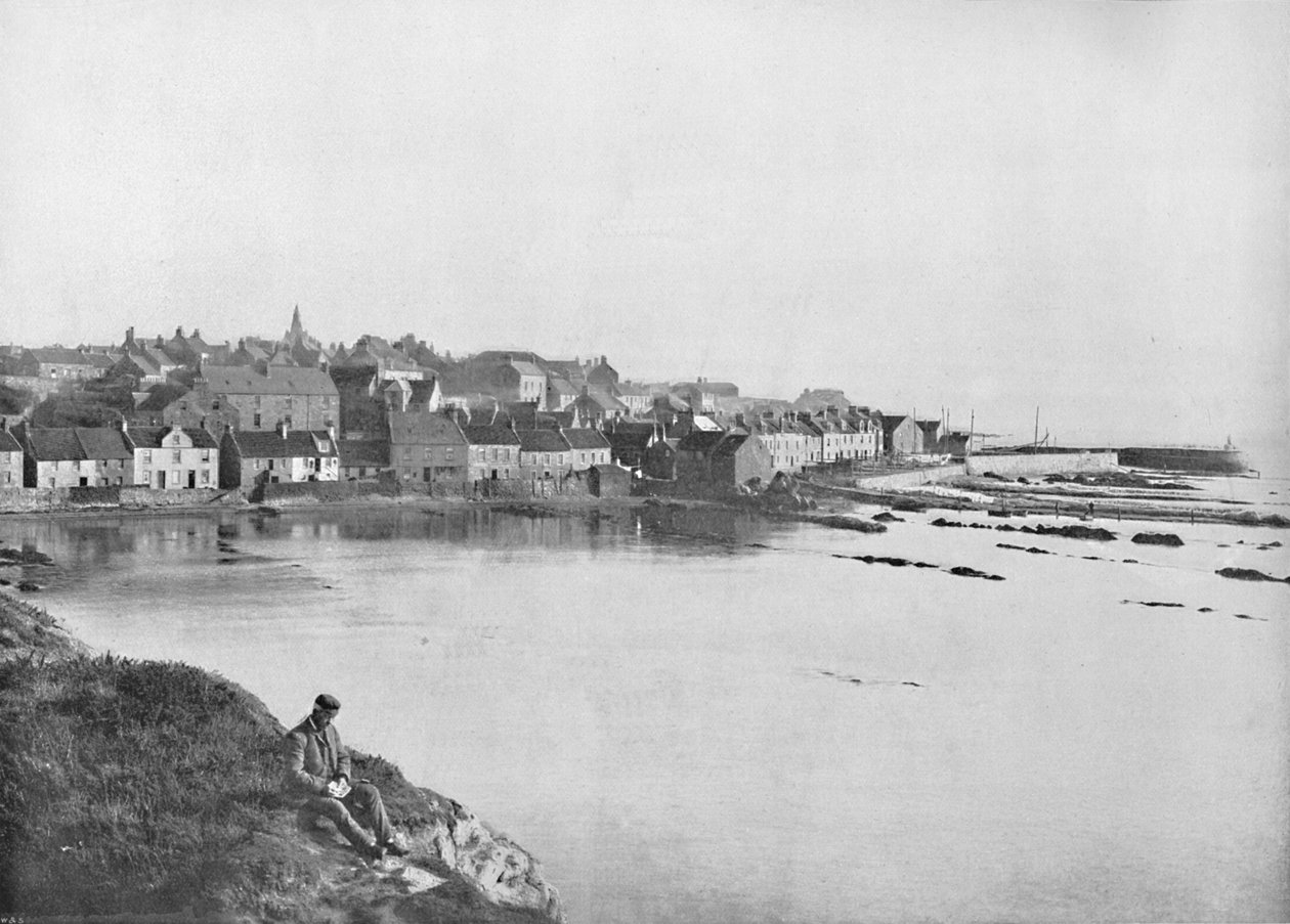 Pittenweem - do oeste, 1895 de Unbekannt