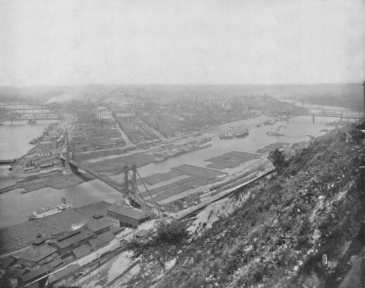 Pittsburgh, na Pensilvânia, século XIX de Unbekannt
