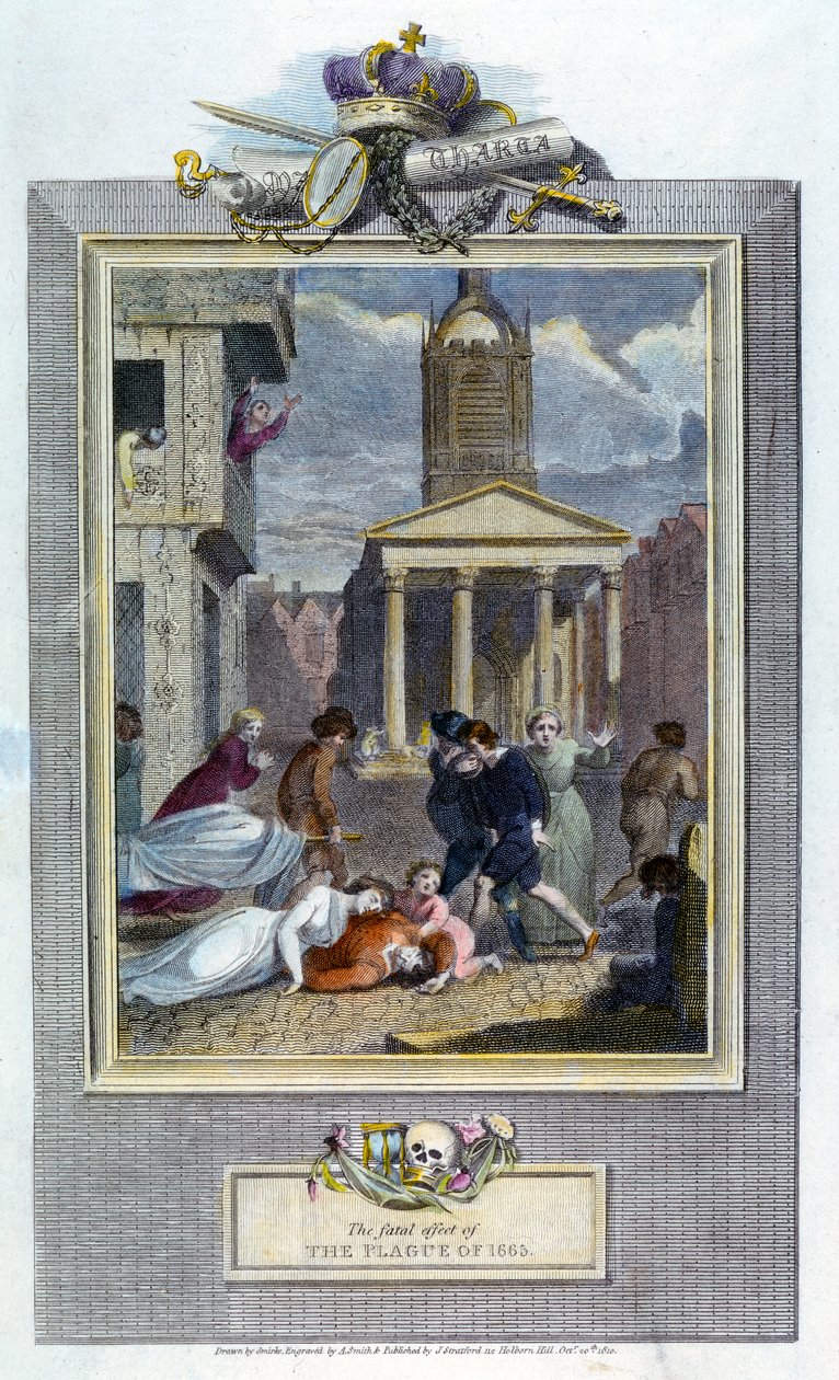 Praga de Londres, 1665 1810 de Unbekannt