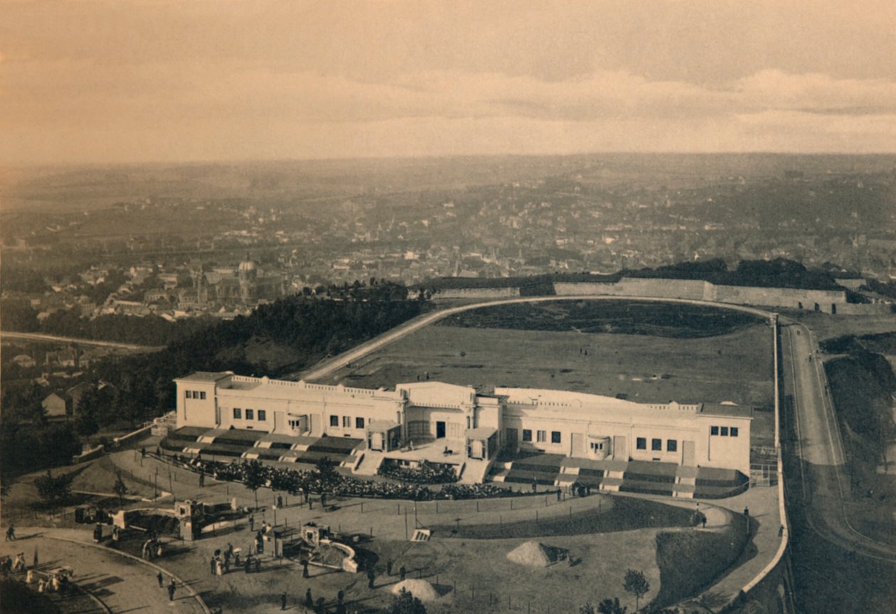 Teatro de Verão e Plaine des Jeux, c1900 de Unbekannt