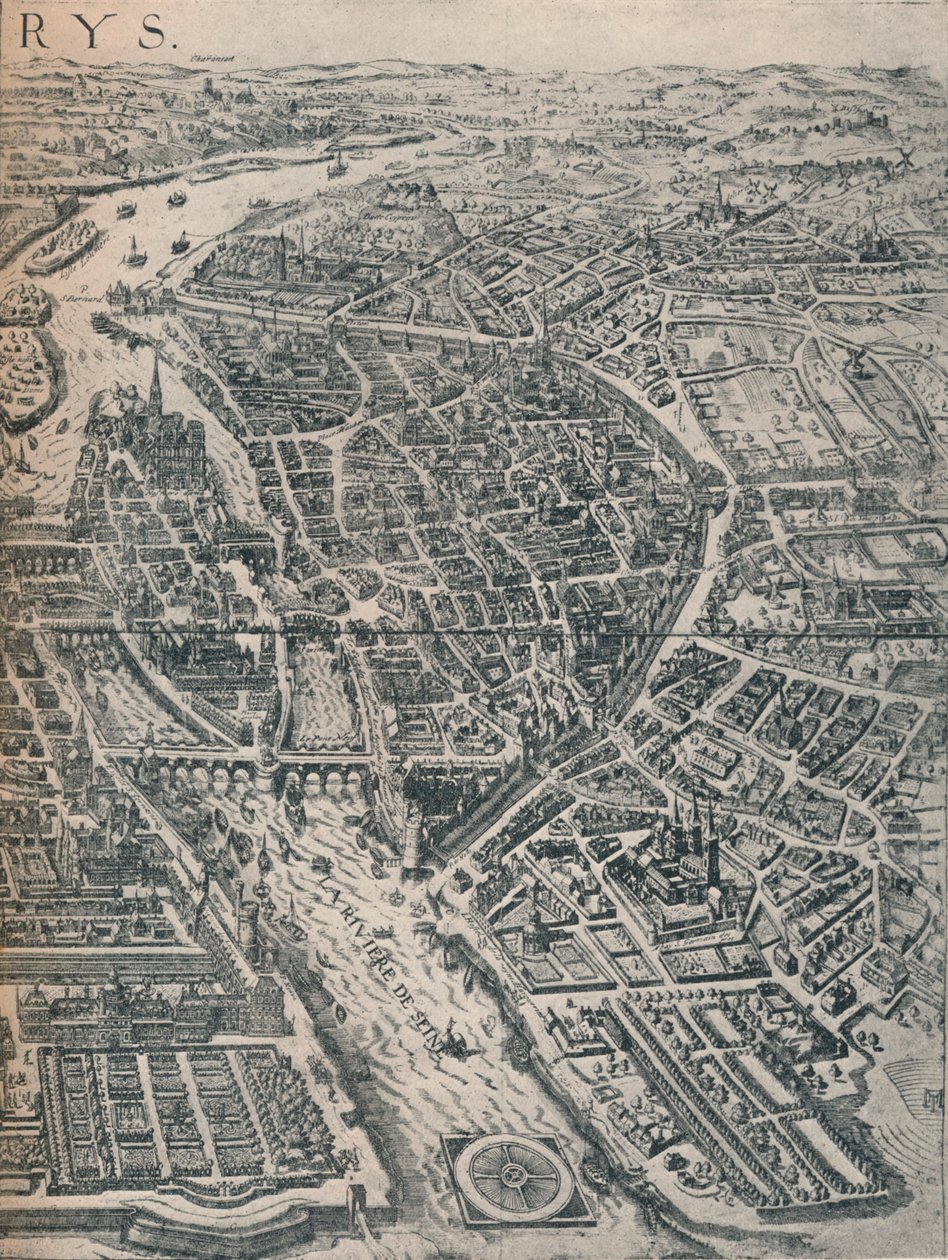 Plano de Paris, c1630 1915 de Unbekannt