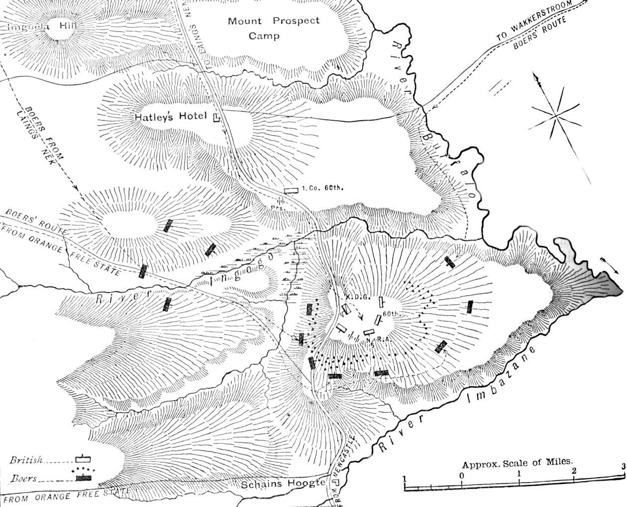Plano de ação para o Ingogo, 8 de fevereiro de 1881, c1880s de Unbekannt