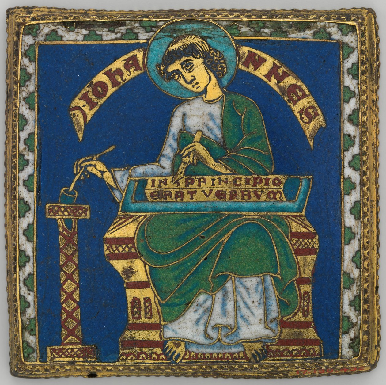 Placa com São João Evangelista, alemão, ca. 1175-1200. de Unbekannt