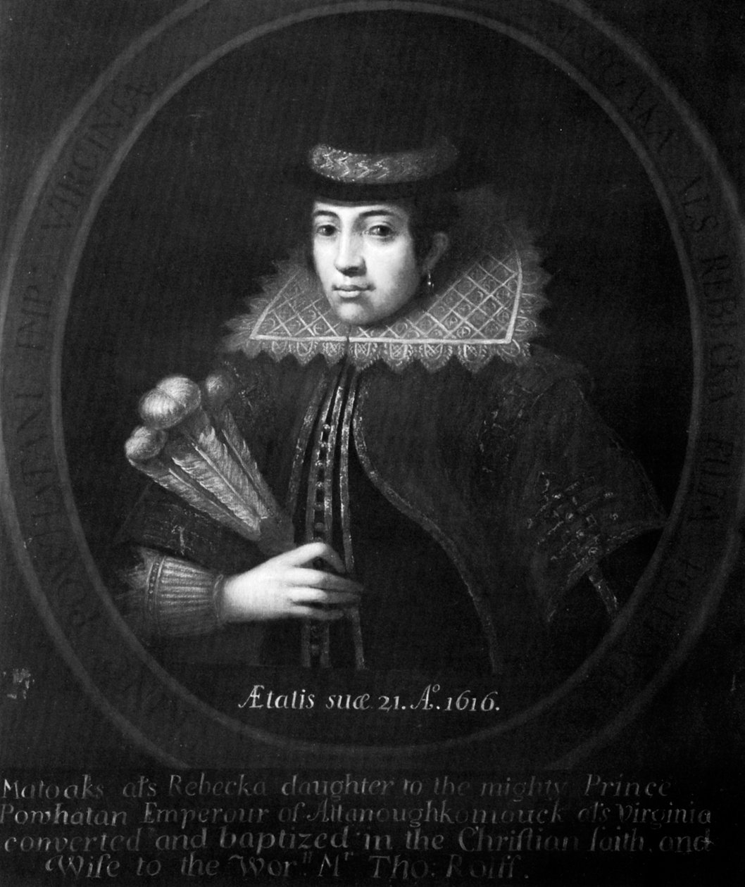 Pocahontas, 1616 de Unbekannt
