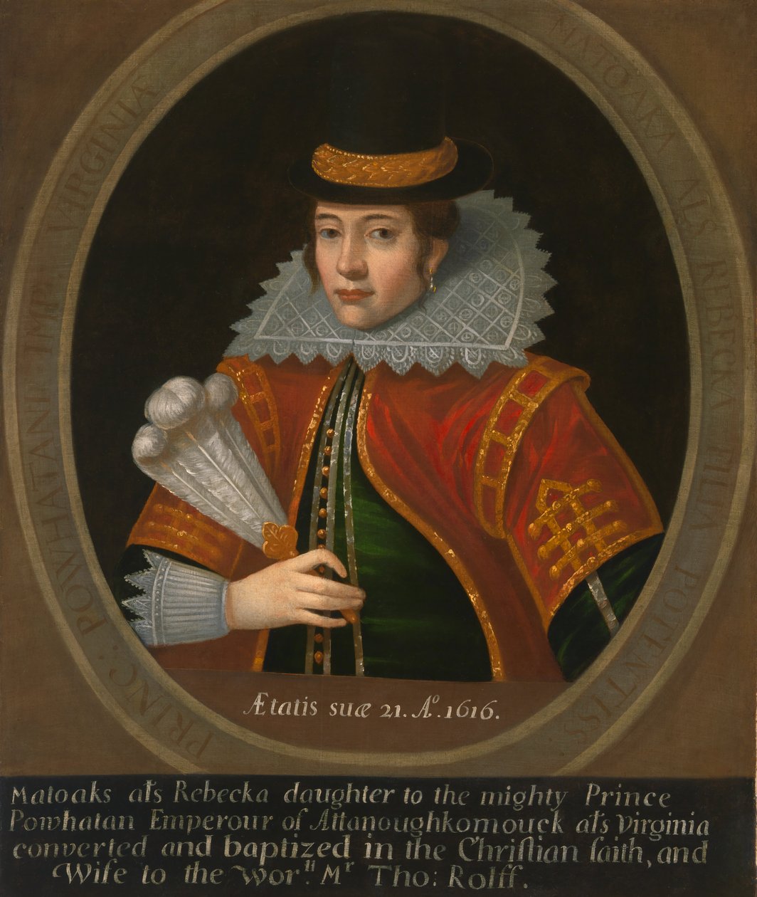 Pocahontas, depois de 1616. de Unbekannt