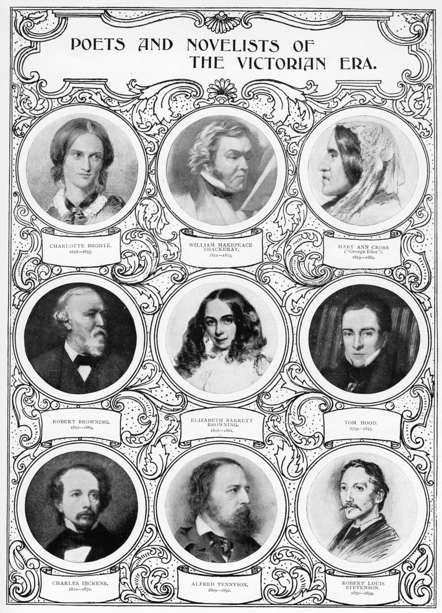Poetas e romancistas da era vitoriana, final do século XIX de Unbekannt