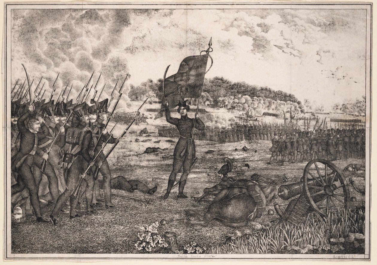 Cena de guerra polaco-russa, 1831, 1831 de Unbekannt