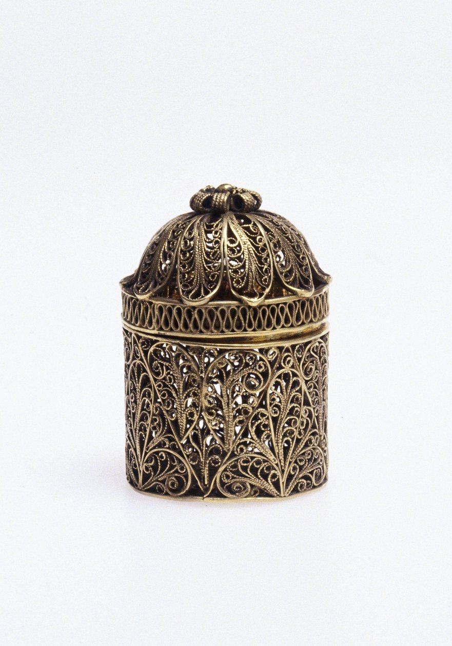 Pomanders Pomandro dourado prateado de Unbekannt