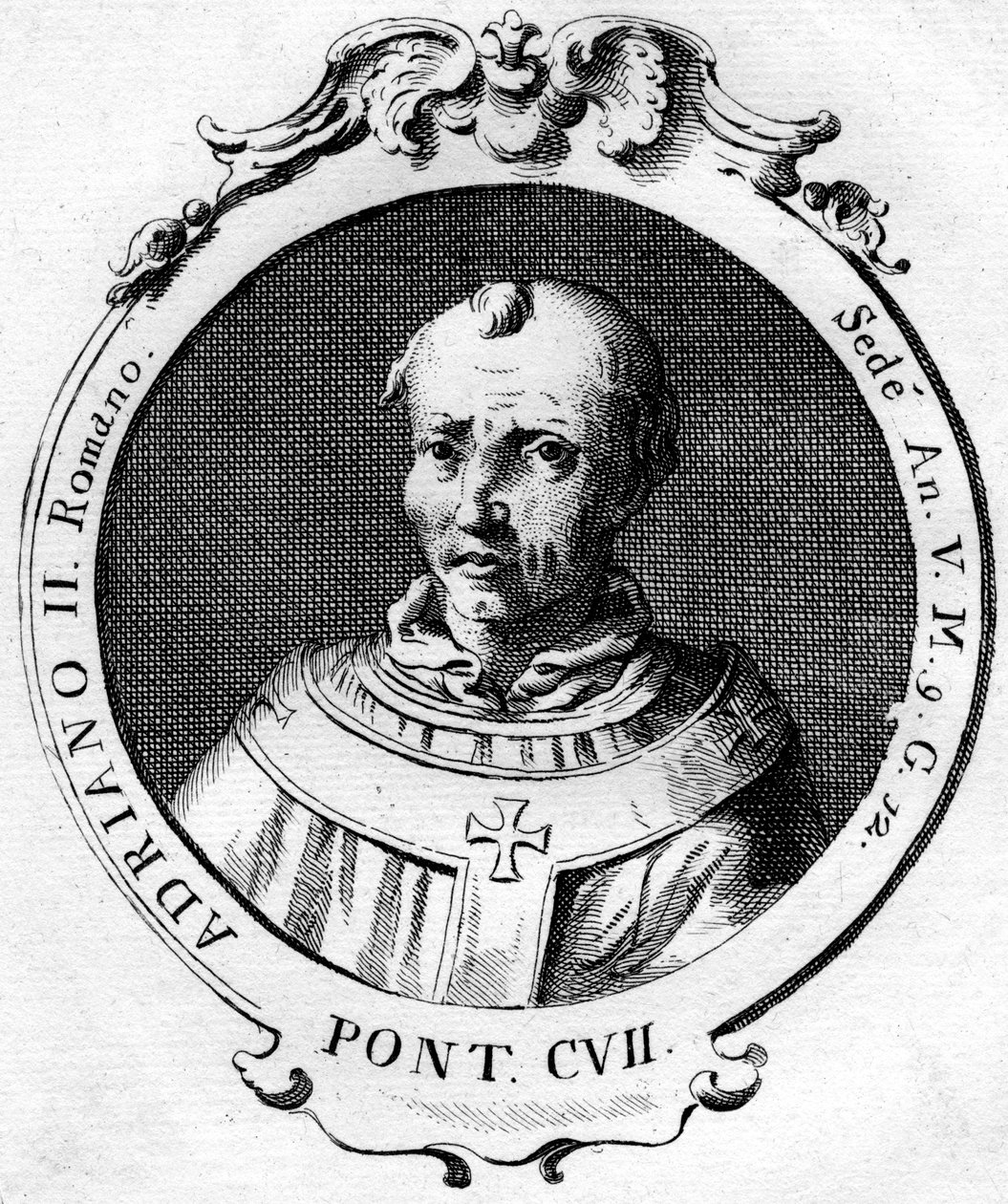 Papa Adriano II de Unbekannt