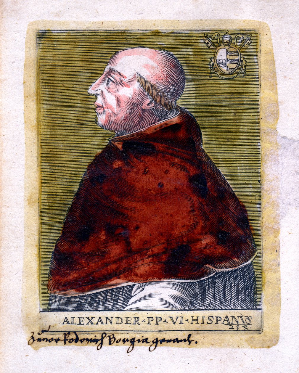 Papa Alexandre VI de Unbekannt