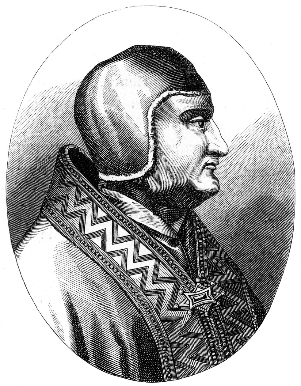 Papa Clemente IV d1268, 1849 de Unbekannt