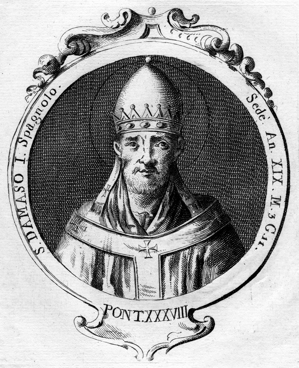 Papa Damasco I, Papa da Igreja Católica de Unbekannt