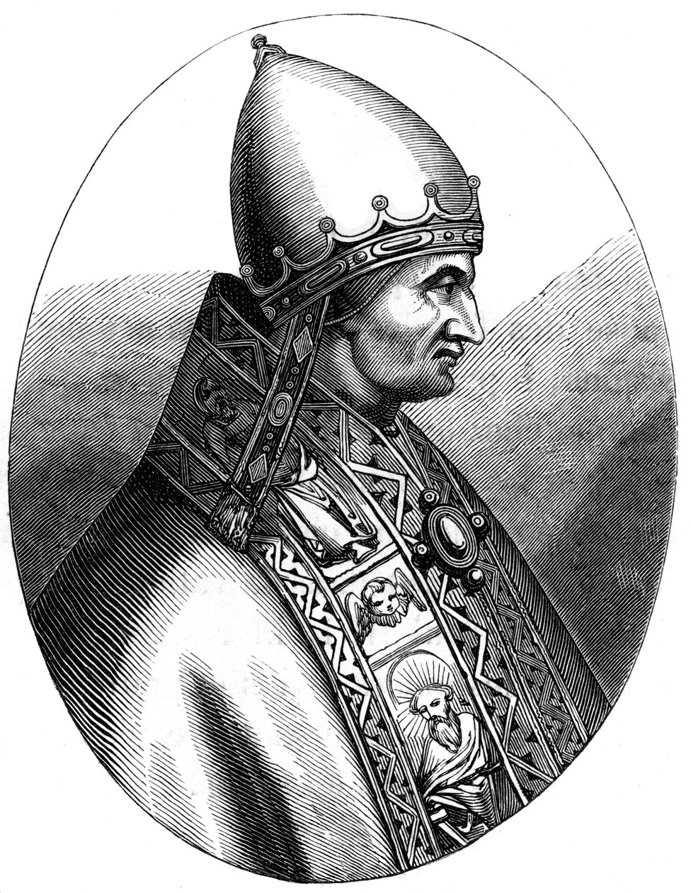 Papa Inocente IV 1180-1254, 1849 de Unbekannt