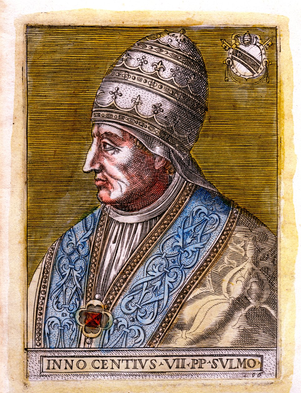 Papa Inocente VII c1336-1406, século c19 de Unbekannt