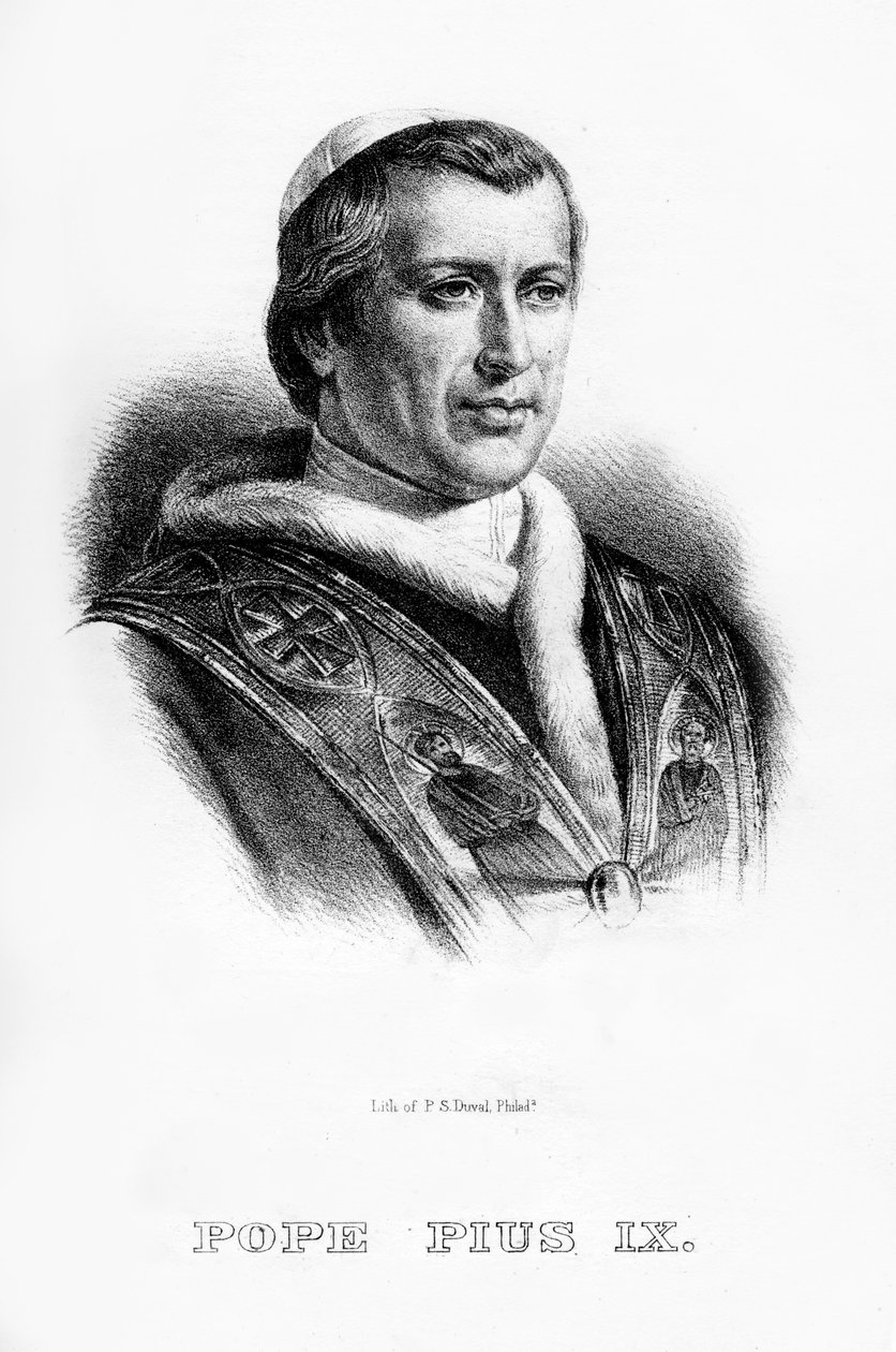 Papa Pio IV, 1854 de Unbekannt