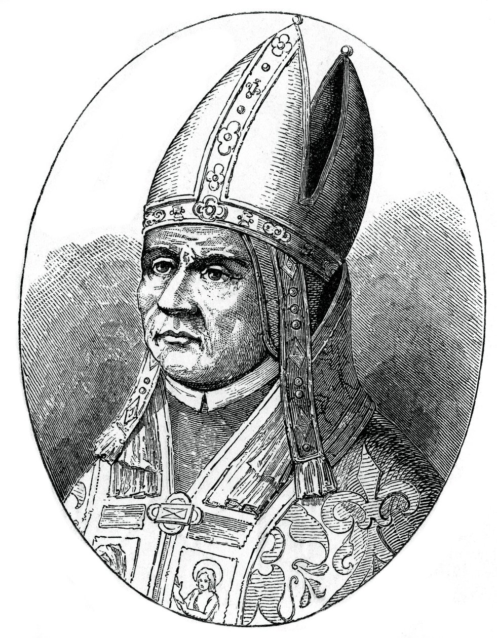 Papa Sylvester I, 1870 de Unbekannt