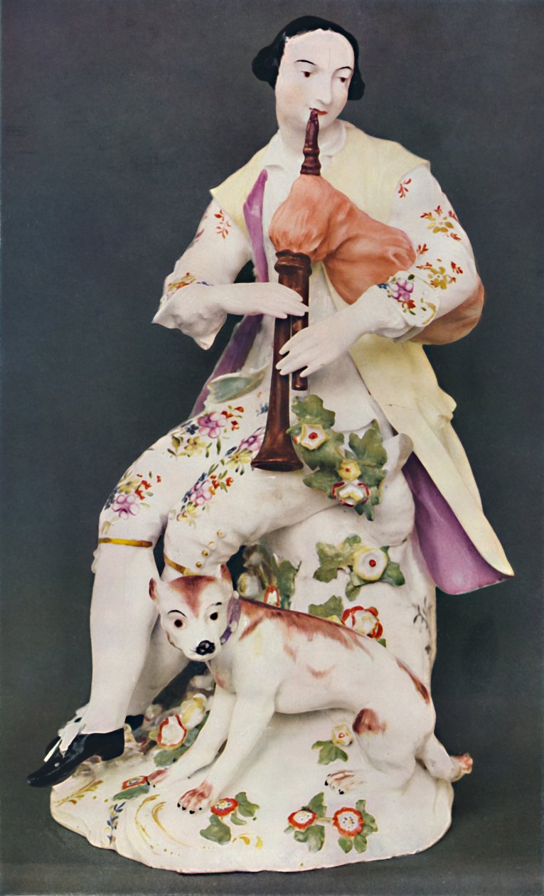 Figura de porcelana marcada com WD-CO. Derby, cerca de 1760, c1760 de Unbekannt