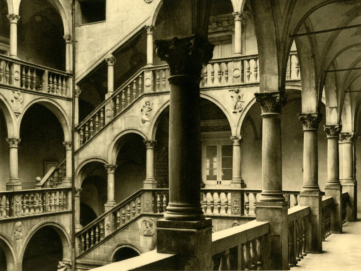 Castelo de Porcia, Spittal an der Drau, Caríntia, Áustria, c1935. de Unbekannt