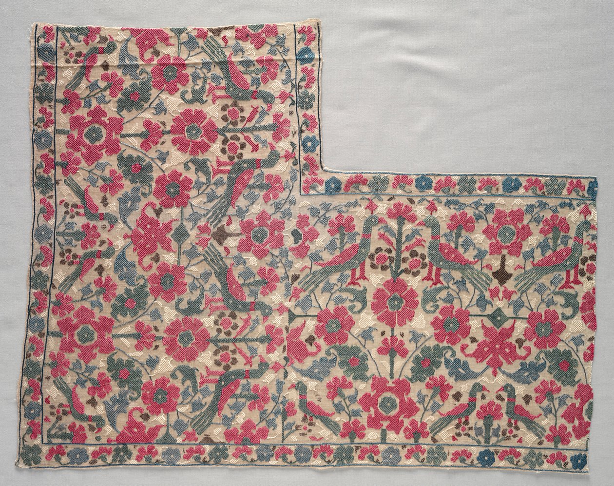 Parte de um lençol ou sanefa, 1500s - 1600s. de Unbekannt