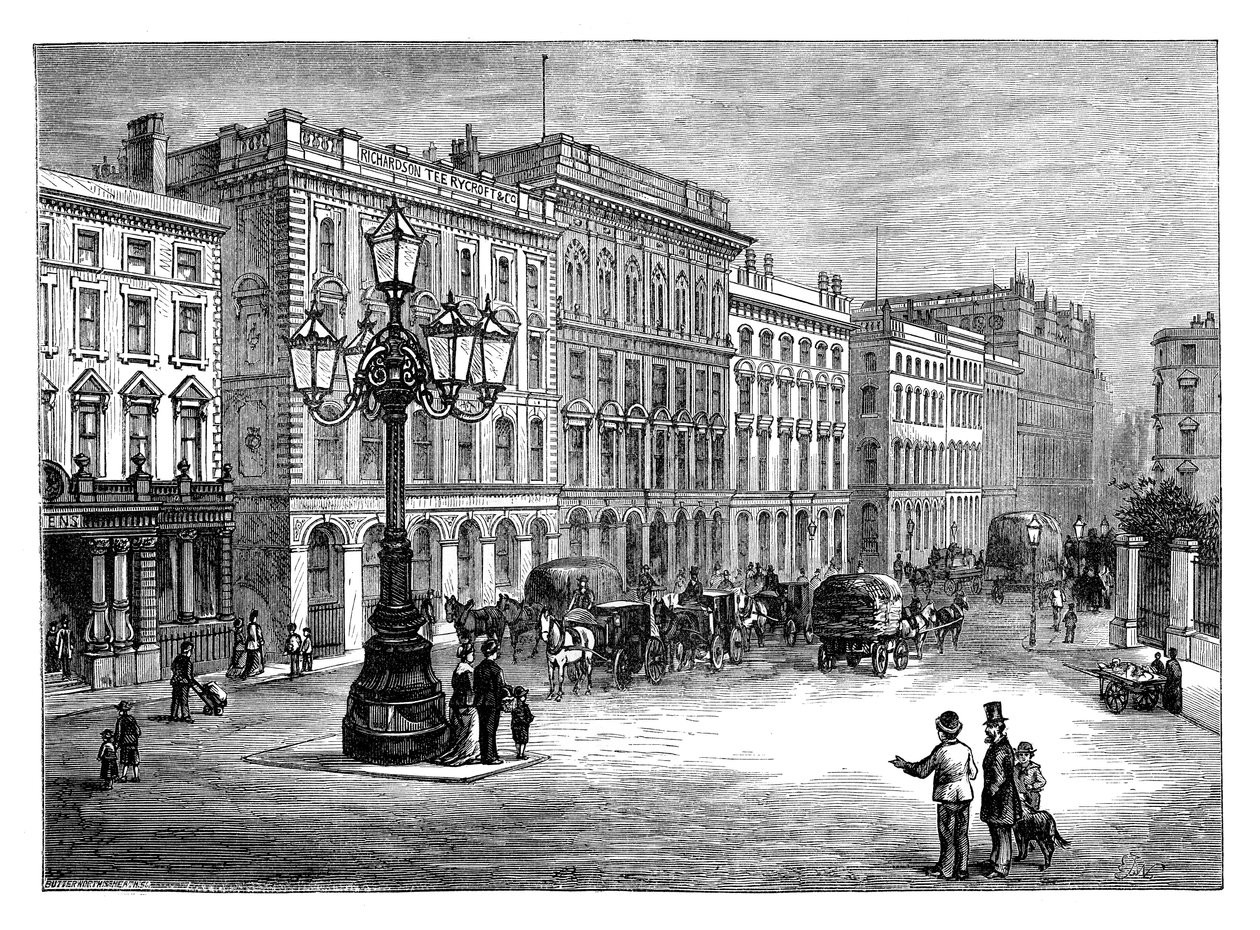 Portland Street, Manchester, final do século XIX de Unbekannt