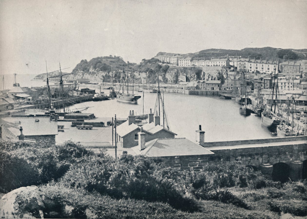 Portmadoc - o porto e a cidade, 1895 de Unbekannt